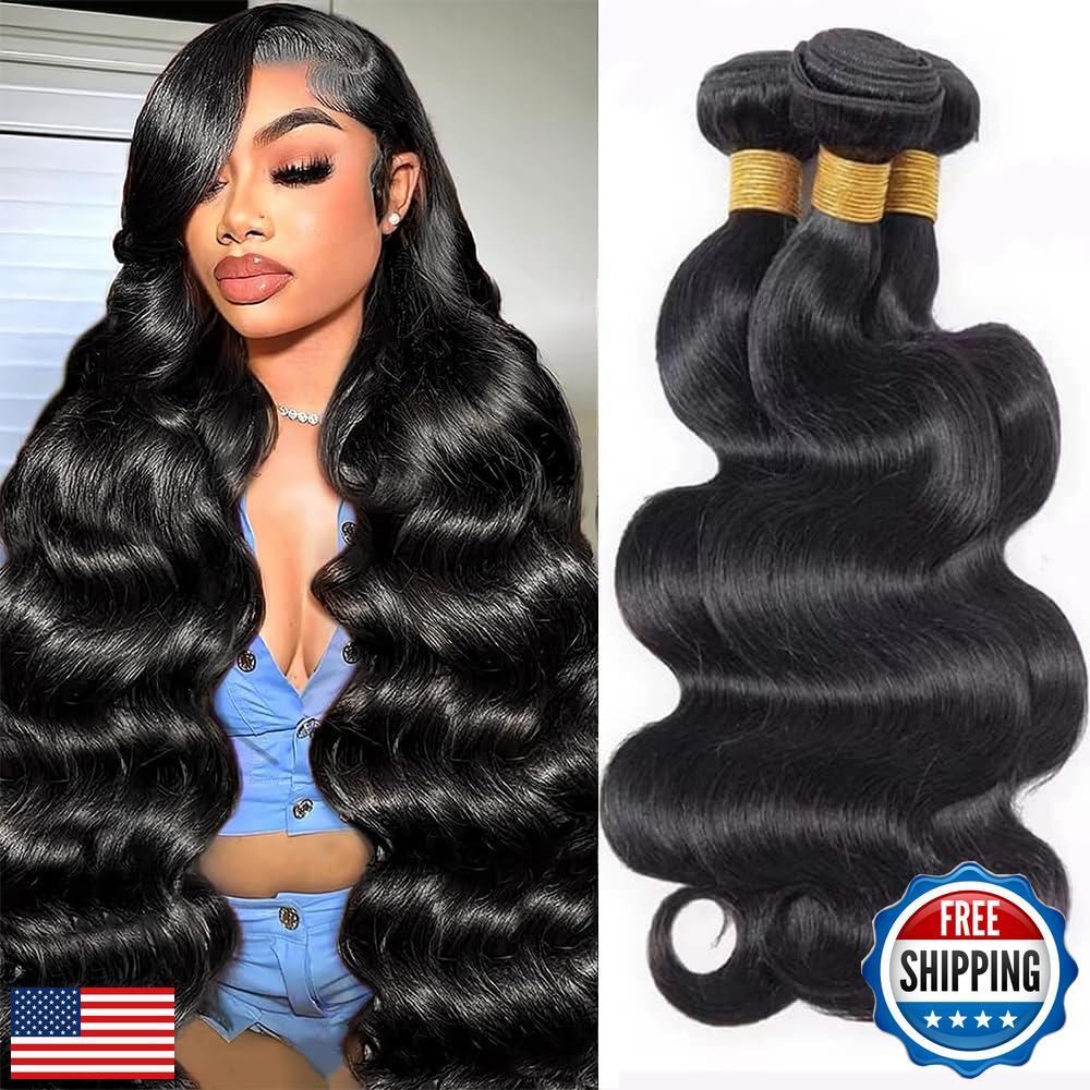 12A Human Hair Bundles Body Wave Bundles Human Hair 18 20 22 Inch 100% Amazon.com : Superfect Human Hair Bundles 16 18 20 22 Inch  main image 2