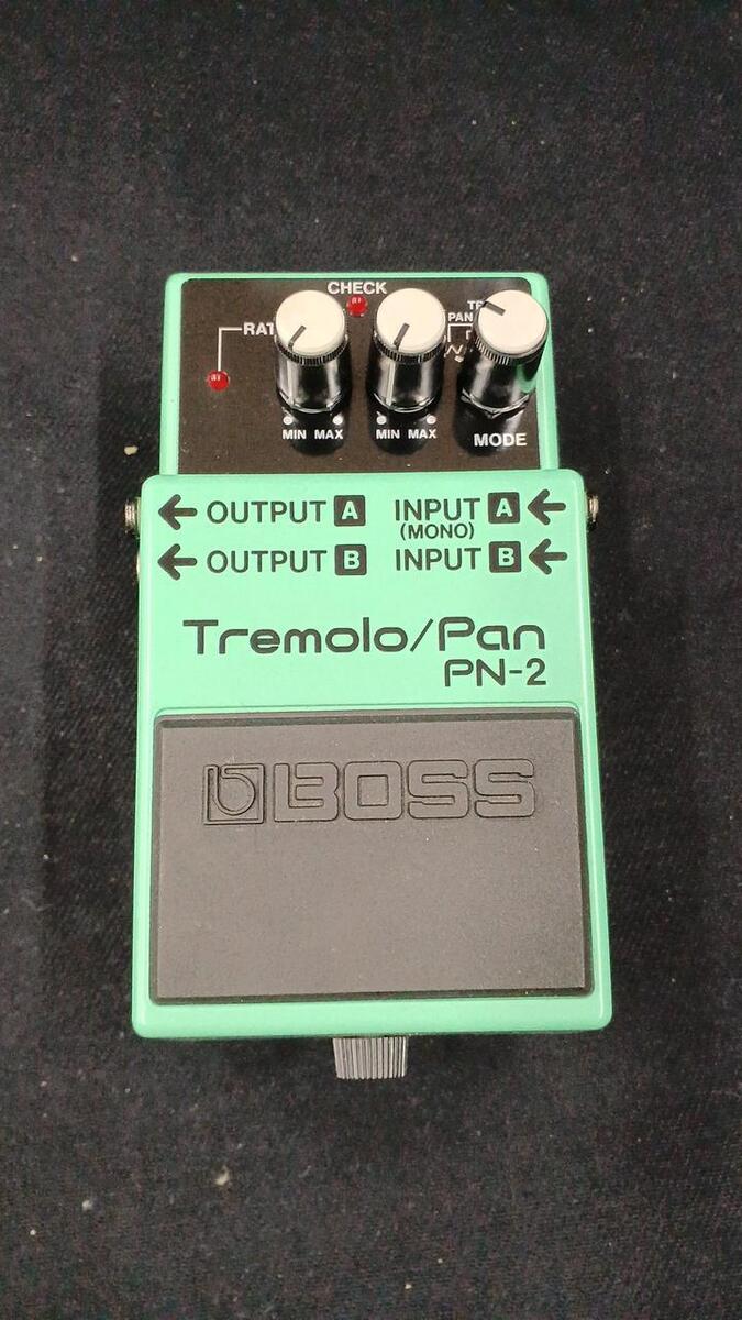 BOSS PN-2 Tremolo Pan Guitar Effects Pedal Used JAPAN DHL BOSS PN-2 Tremolo Pan Guitar Effects Pedal Used JAPAN DHL