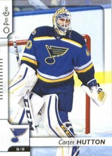 2017-18 O-Pee-Chee #341 Carter Hutton St. Louis Blues
