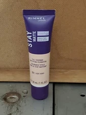 Rimmel London Stay Matte Mousse Foundation-091 LIGHT IVORY 1 fl. oz./30 ml. NEW