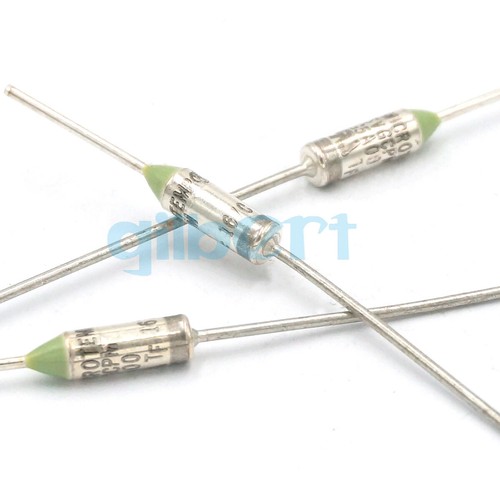 10pcs 167°C TF Cutoff 250V 10A 12*4mm L*D Thermal Fuse Electric Cooker Fuses - Picture 5 of 6