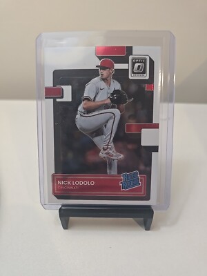 2022 Panini Donruss Optic Rated Rookie Nick Lodolo #189 Rookie RC