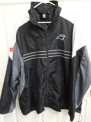 Vintage NFL Carolina Panthers Zipped Front Track Jacket Sewn Logos
