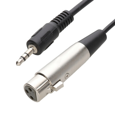 3,5 mm Stereo Buchse PC/Laptop auf XLR Mikrofon oder Mixer Buchse Mixer/Lautsprecher 2 m