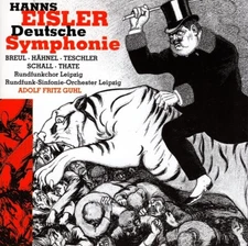 CD - A. Fritz Guhl - Hanns Eisler Deutsche Symphonie - Breul Hahnel Teschler