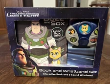 Disney Pixar Toy Story Buzz Lightyear And Sox Interactive Book And Wristband
