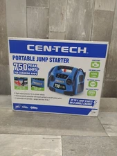 Cen-Tech 750 Peak Amp Jump Starter And 12v Power Pack, USB, LED Work Light