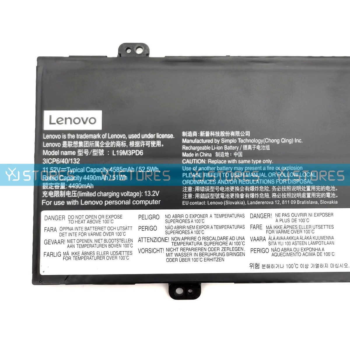 Genuine L19L3PD6 L19M3PD6 OEM Battery for Lenovo IdeaPad FLEX