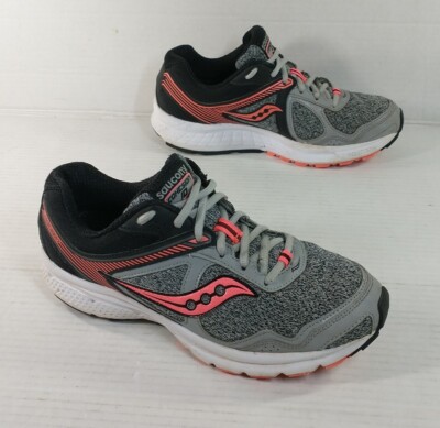 Saucony GRID COHESION 10 Womens Size Grey/Black/Pink S15333-14 Running  Shoes