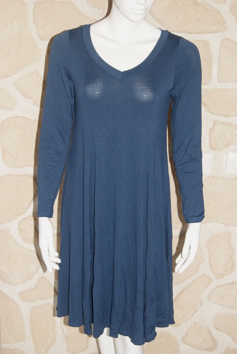 Robe An Vito Taille L (Grande) – Marron, Longueur Genou – Neuve Avec étiquettes