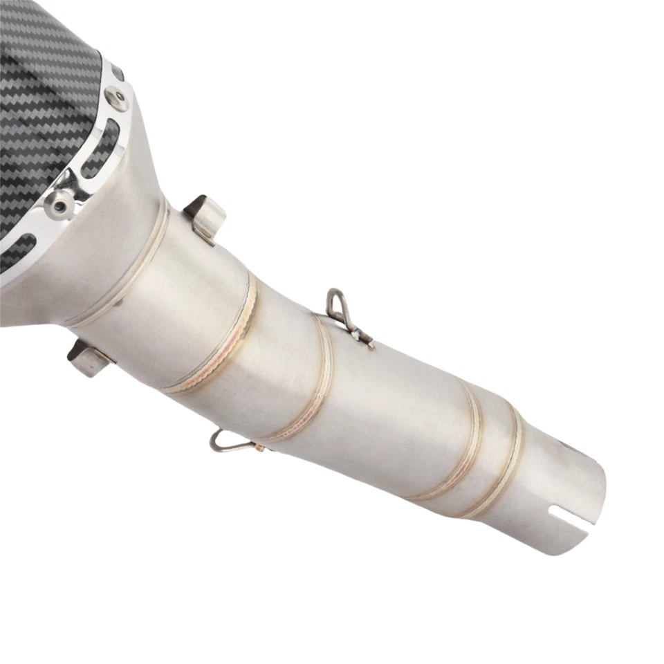 Slip on for Honda CBR300R 2013-2019 Exhaust System Mid Link Pipe Tail Muffler Foto 4 de 4