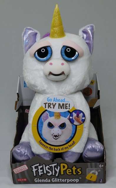 Feisty Pets Unicorn Plush Stuffed William Glenda Kids Gift Glitterpoop Jumbo for sale online | eBay