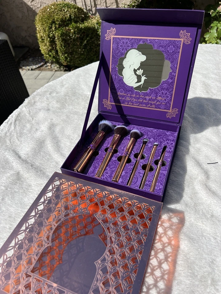 Luxie Brushes X Disney Princess Jasmine 6 Piece Brush Set New In Box Sold Out - Image 2 of 4