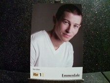 Luke Tittensor (Daz Sugden) Emmerdale Original Cast Card. Tv Actor Singer Model