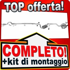 Scarico Completo per VW JETTA A6 1.2 TSi GOLF VI Familiare 1.2 TSi Marmitta
