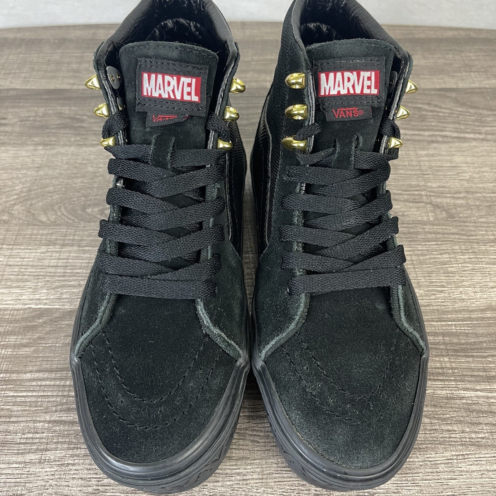 Rare Vans x Marvel Black Panther Sk8 Hi Shoes (721356) Men’s 4/Women’s 5.5 image 7
