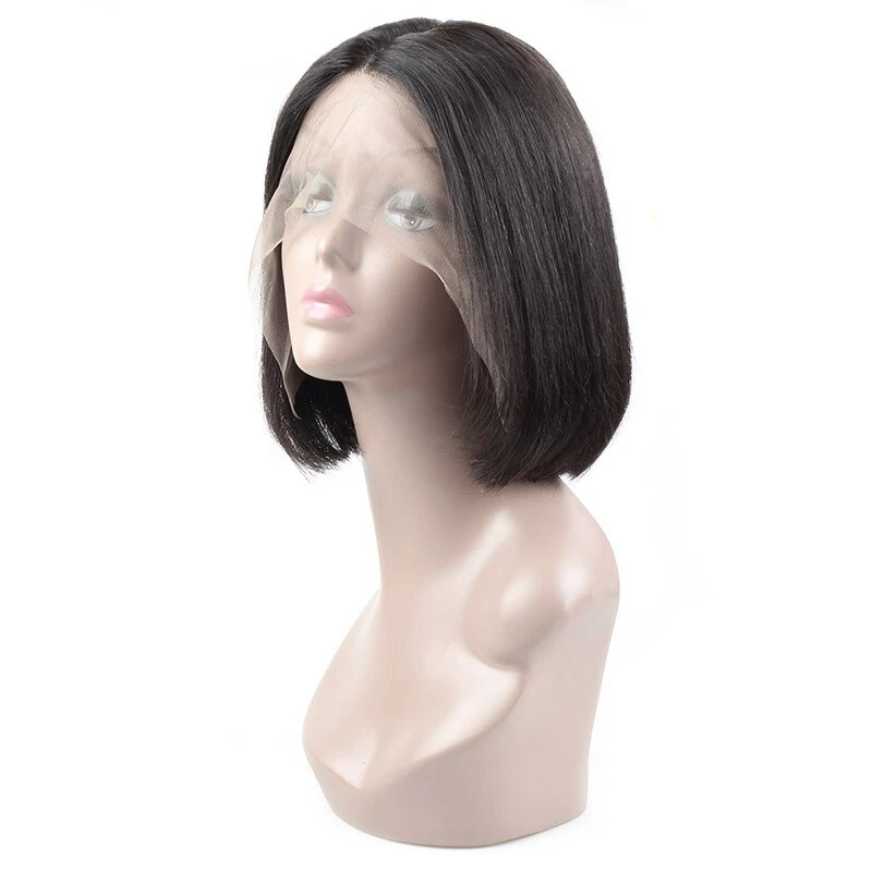 12inch 13x4 Lace Front Wig Black Straight Hair Brazilian Straigh Hair Human Hair - Изображение 3 из 4