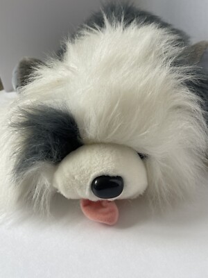 Ganz Googles Sheepdog Heritage Collection 1988 Dog Gray White Long
