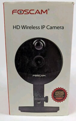 Foscam C1 HD 720P WiFi Security IP Camera Black