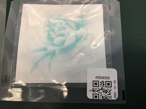 ink box keep growing set of 3 tattoo and a bonus flower all with primer new - Picture 3 of 8