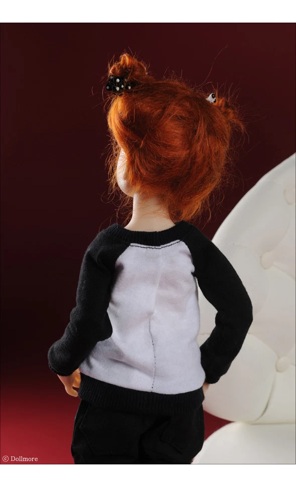 VETEMENTS [Dollmore] 13" 35cm bjd vestiti Narsha TAGLIA PDN Dollmore T (Nero)
