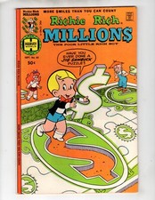 Harvey World Comics Richie Rich Millions Volume 1 Book #85 VF