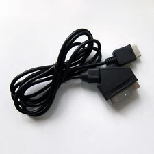 New Playstation 2 3 Psone Slimline Ps1 Ps2 Ps3 Real Rgb Scart Cable Kabel Lead
