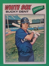 1977 Topps Bucky Dent #29 Chicago White Sox EXMT 