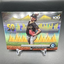 2024 Topps Bowman Chrome Top 100 Jared Jones BTP-50
