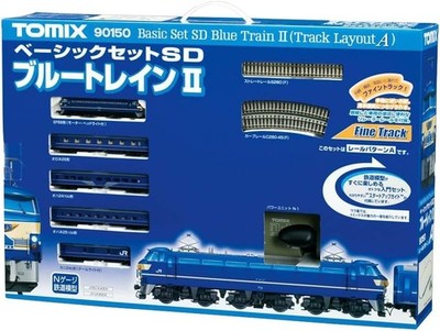 TOMIX N gauge 90150 Basic Set SD Blue Train 2 New
