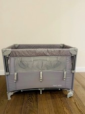 RED KITE DREAMER BEDSIDE CRIB / TRAVEL COT WITH BRAND NEW MATTRESS