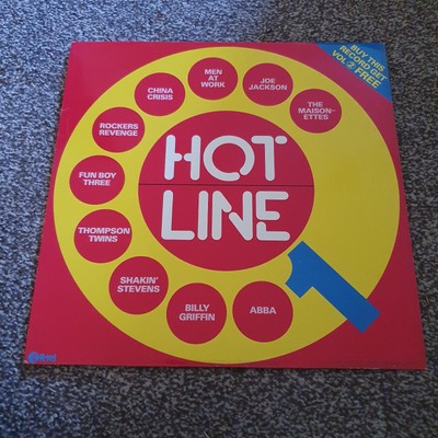 HOT LINE VOL 1 & 2 LP 1983 VARIOUS ARTIST 30 TRACKS TOTAL