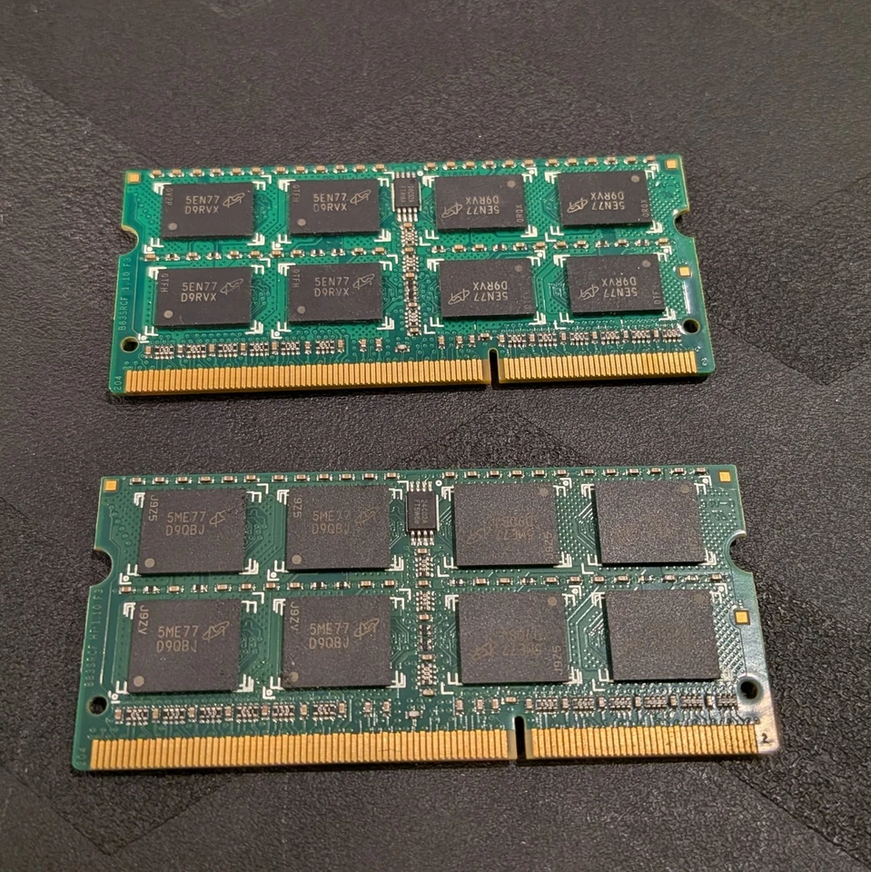 Crucial 16GB (2x8GB) DDR3L RAM, 1600 SODIMM 1.35v MAC Foto 2 de 2