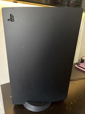 Broken Sony PlayStation 5 Disc Console Gaming System With Black for parts