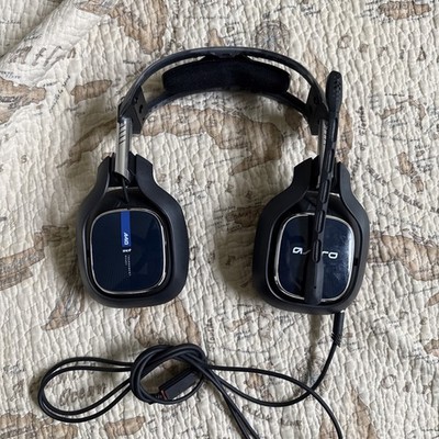 Astro A40 TR Multiplatform Wired Gaming Headset - Blue/Black Tested Working