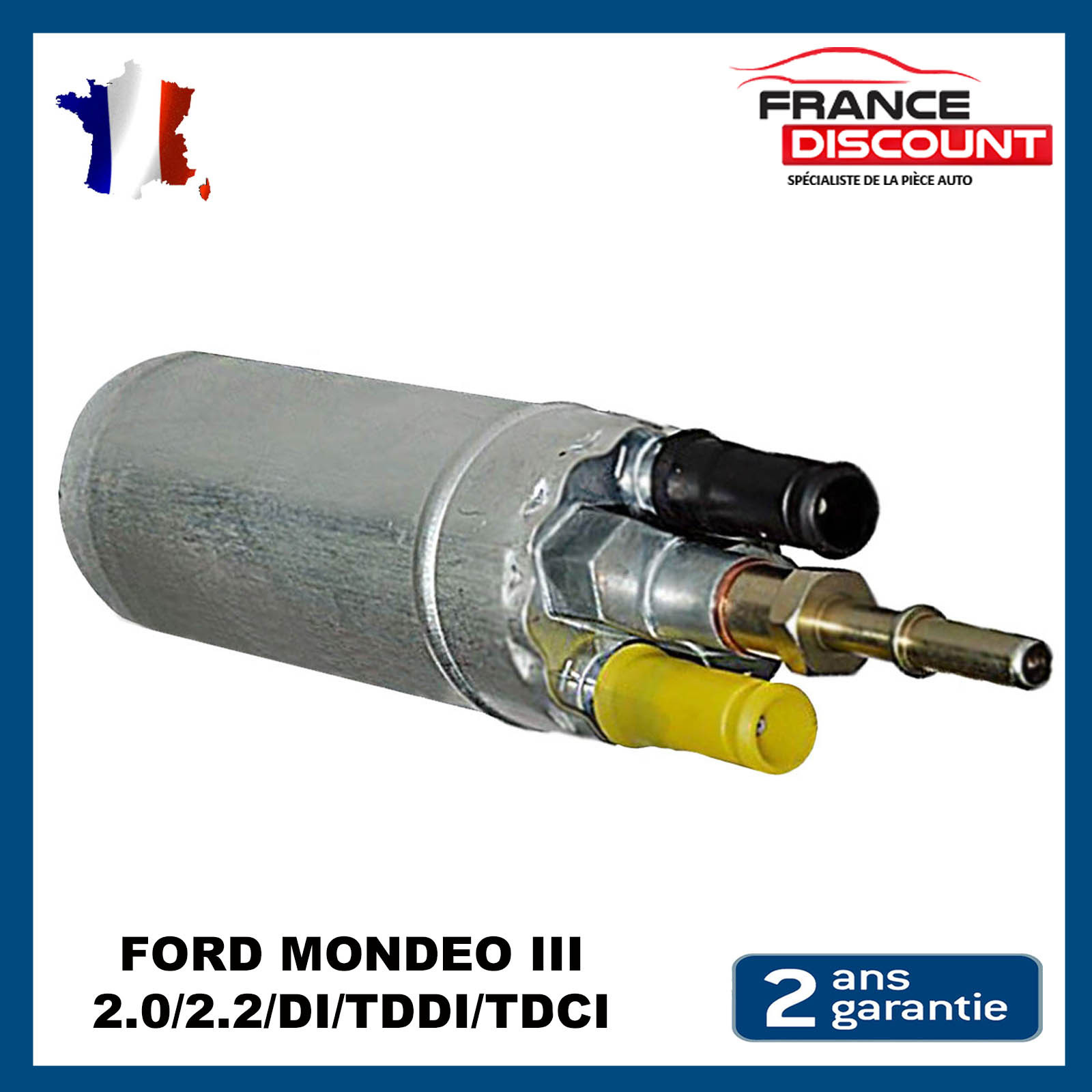 Pompe à gasoil haut débit pour Ford Mondeo 3 régulation de pression TDCI