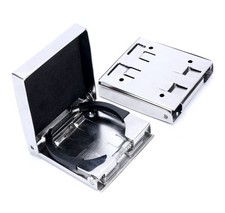 2 Pack Stainless Steel Adjustable Folding Cup Holder Folding Cup Holder Open Box 2 Pack Stainless Steel Adjustable Folding Cup Holder Folding Cup Holder Open Box