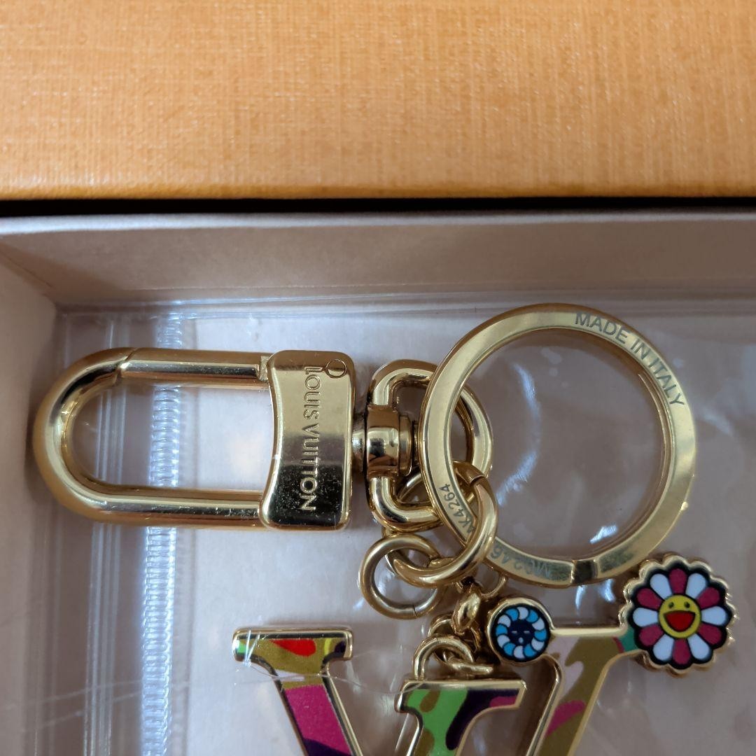 Takashi Murakami Louis Vuitton Key Ring Holder Bag Charm Japan