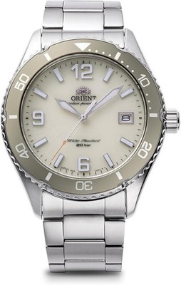ORIENT RN-WJ0003S Mens Watch Ivory SPORTS Diver Orient Mako 40 Solar Power