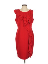 Calvin Klein Women Red Cocktail Dress P