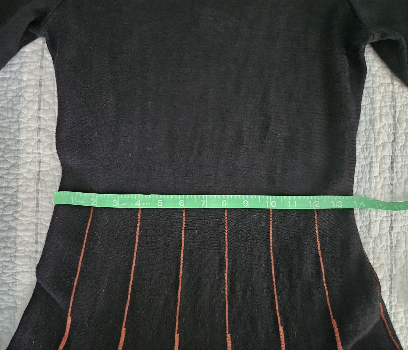 Peruvian Connection Medium Pima Cotton Dress Blac… - image 14