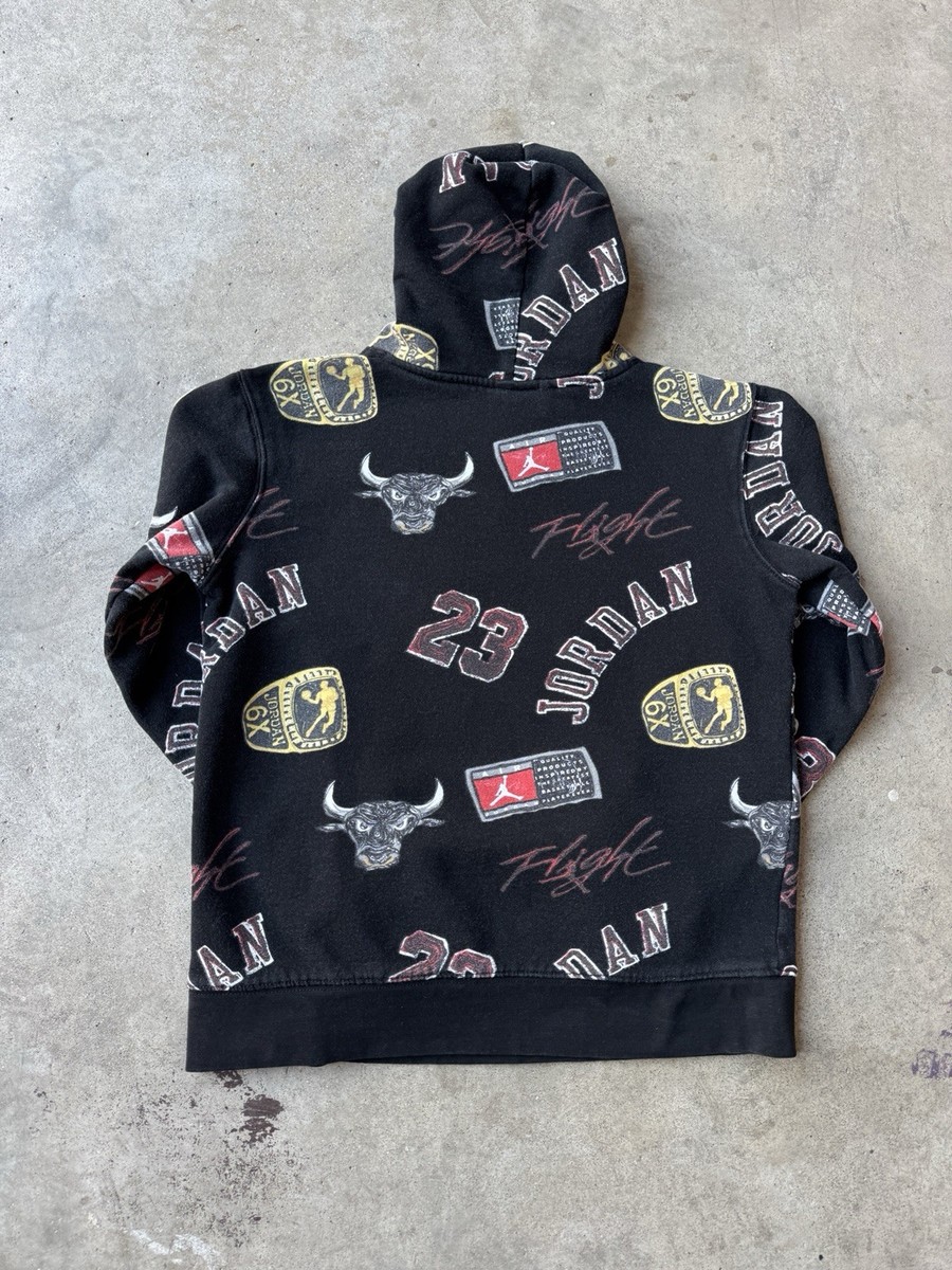 All Over Print AOP Michael Jordan 23 Hoodie Jacket Y2K NBA