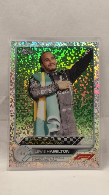 2022 Topps Chrome Mini Diamond F1 Lewis Hamilton #169 /299