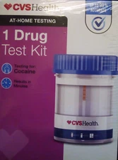 CVS Health 1 Drug At Home Test Kit Cocaine Rapid Results 99% Accurate FREE S/H!