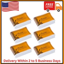 Rosin Violin Rosin 6 Pack Cello Viola Rosin for Violin Bow Light Low Dust Re