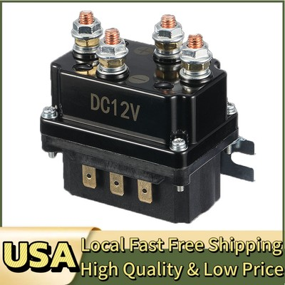 #ad Winches Solenoid Relay Replacement Spare Parts Contactor 12V 250A For Warm ATV $16.99