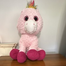 Toys "R" Us Large Pink Unicorn Stuffed Animal Plush 2016 MPN 5F64264