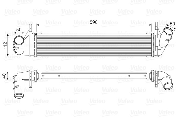 VALEO-OE 818678-OE Charge Air Cooler for DACIA,RENAULT