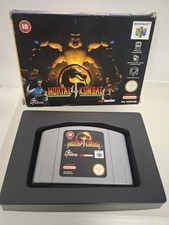 ebay® Auktion 298408984055 | Mortal Kombat 4 Nintendo 64 Spiel OVP Anleitung fehlt mit Innenfach getestet Thumbnail of ebay® auction 298408984055 | Mortal Kombat 4 Nintendo 64 Spiel OVP Anleitung fehlt mit Innenfach getestet