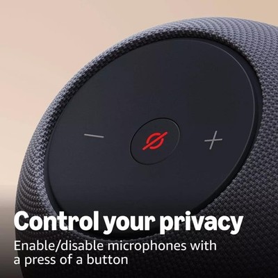 AmazonEchoDotMax グラファイト新品未使用 Amazon Echo Dot Max Graphite Bluetooth Smart Speaker Alexa Enabled